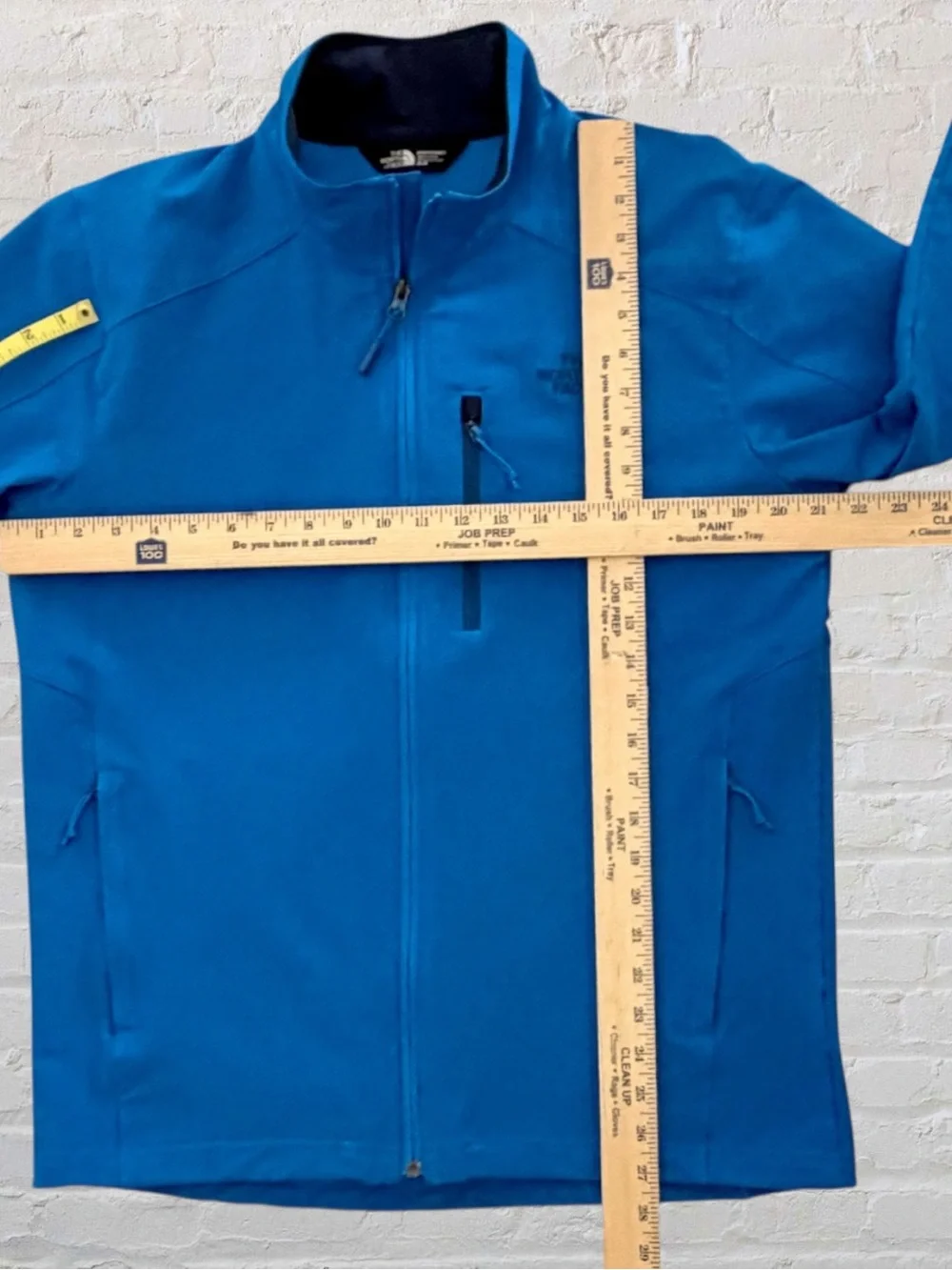 The North Face WindWall Men’s M Blue Softshell Full Zip Jacket